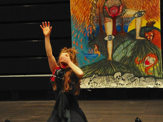 Self Portrait Performance Ritual, Creative-Quarter, Folkstone 2012