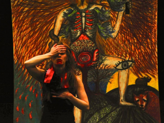 Self Portrait Performance Ritual, Creative-Quarter, Folkstone 2012