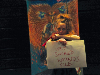 Self Portrait Performance Ritual, Creative-Quarter, Folkstone 2012